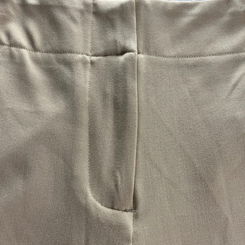 Rafaella Women Dress Pants Size 4 The Wide Leg High Rise RSBSE068 Irish Cream F3
